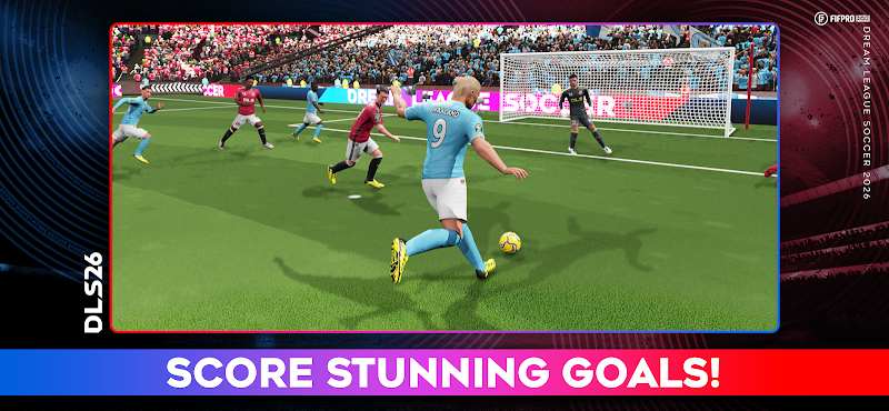 Captura de ecrã de Dream League Soccer 2026 — ecrã de equipa